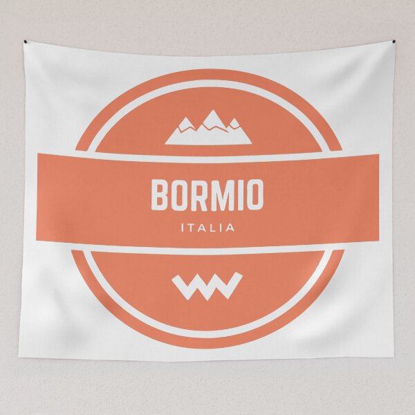Item preview, Bormio Italy Mountain Snowboard Ski Resort Vintage Logo designed and sold by Vintage-TM.