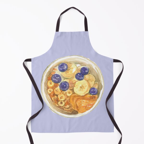 Item preview, Breakfast Cereal with Bananas and Blueberries designed and sold by Alicia Chee.