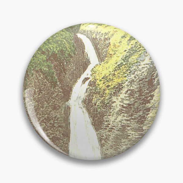 Item preview, Vintage Illustration of The Grey Mare's Tail, Scotland designed and sold by yourscotland.