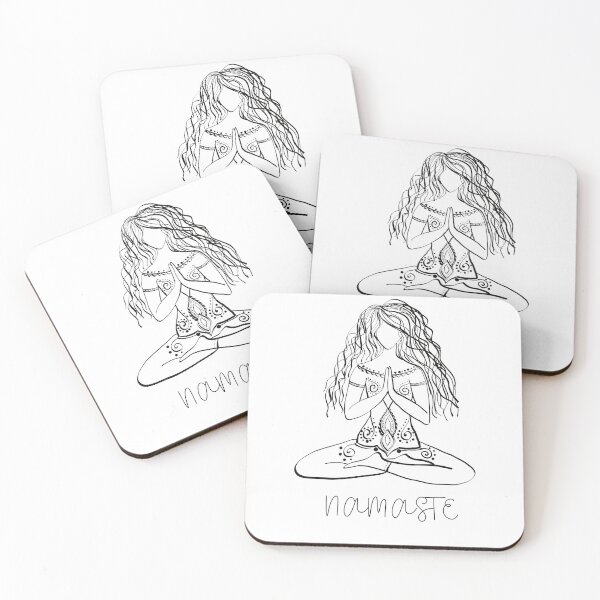 Item preview, Namaste Yoga Grateful Girl Spiritual designed and sold by manifesta.