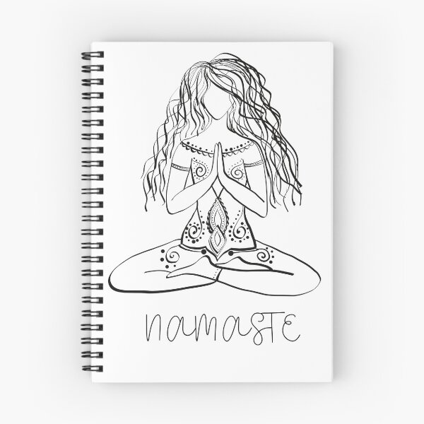 Item preview, Namaste Yoga Grateful Girl Spiritual designed and sold by manifesta.
