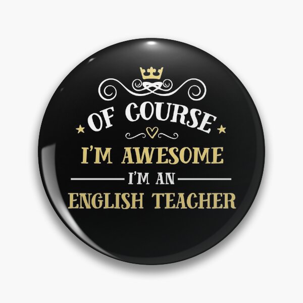 Item preview, English Teacher designed and sold by TrendyWizard.