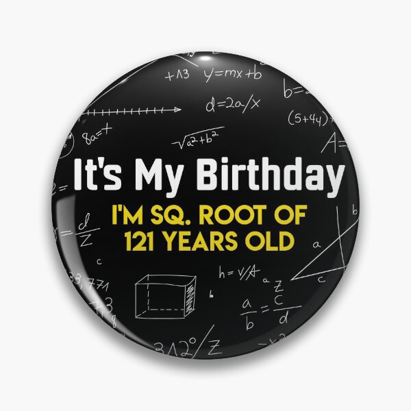 Item preview, Square Root of 121 Birthday for the 11 year old Math Fan! designed and sold by wravelo.