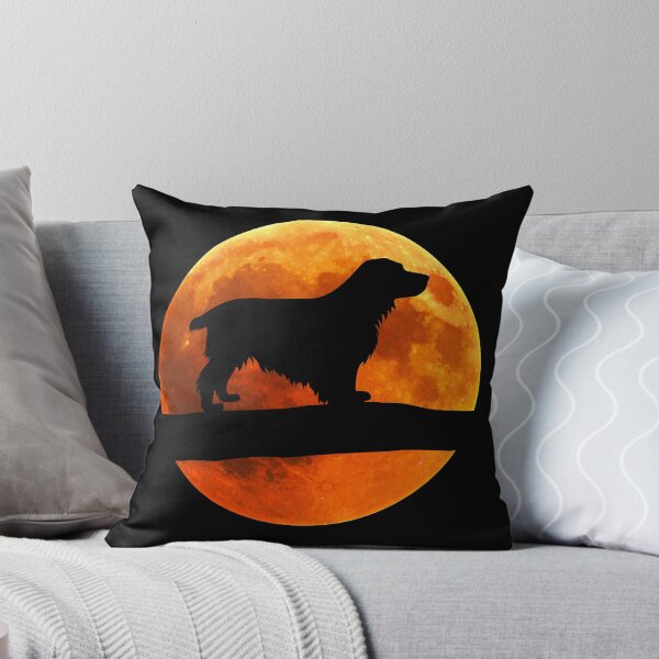 Artikelvorschau, Cocker Spaniel Hund Silhouette Mond entworfen und verkauft von alaechamlal.
