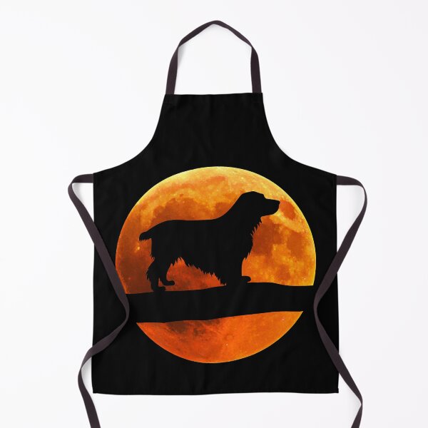 Artikelvorschau, Cocker Spaniel Hund Silhouette Mond entworfen und verkauft von alaechamlal.