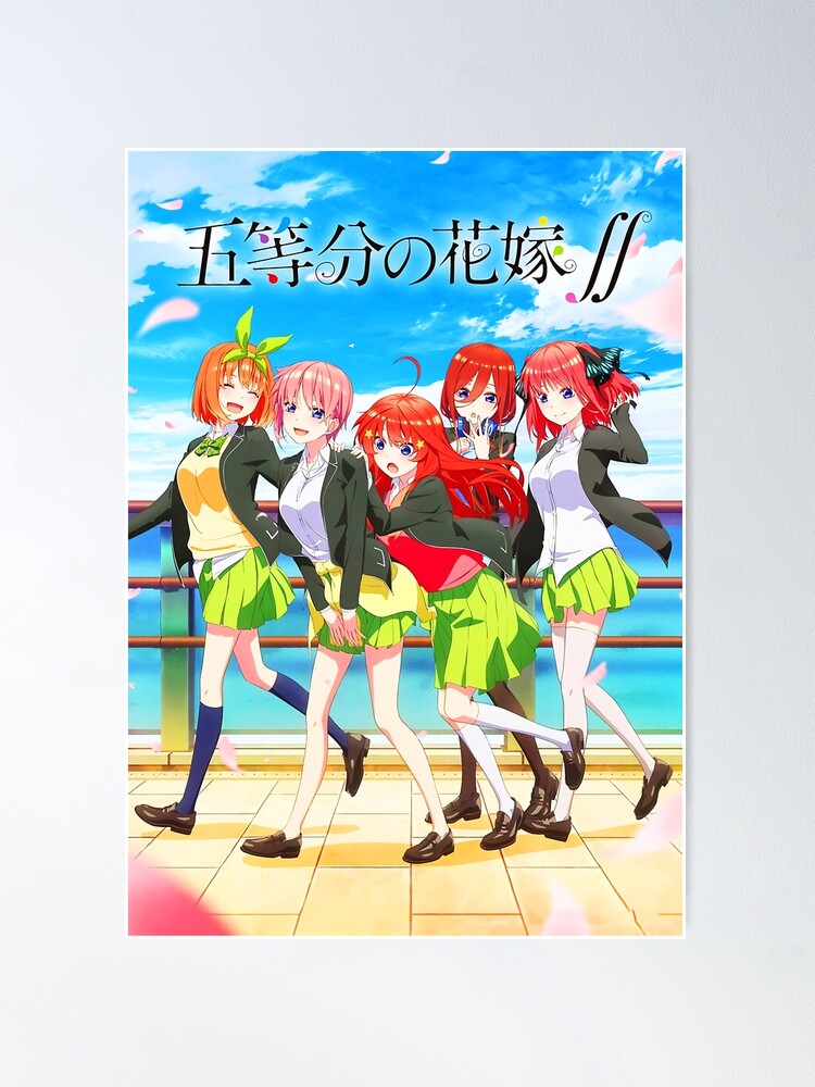 The Quintessential Quintuplets ∬ to Release Season Two Postcard