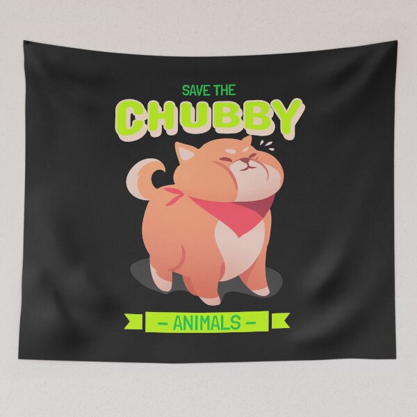 Item preview, Save the Chubby Animals #2 designed and sold by Hypnotees.