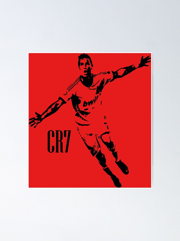 Cristiano Ronaldo at his current and former clubs Poster for Sale by  sonchezzz