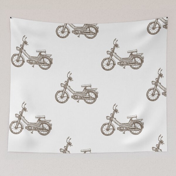 Item preview, Nostalgia motorcycle designed and sold by RIDVAN | Visual Art & Design.