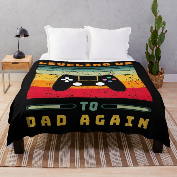 Item preview, Leveling Up To Dad Again - Funny Retro Vintage Mom Dad Gaming Quote , Gaming Controller Design Gift Idea designed and sold by hattem.