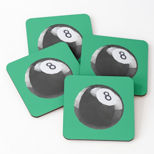 Item preview, Magic 8 Billiards Ball Polygon Art designed and sold by polymolystudio.