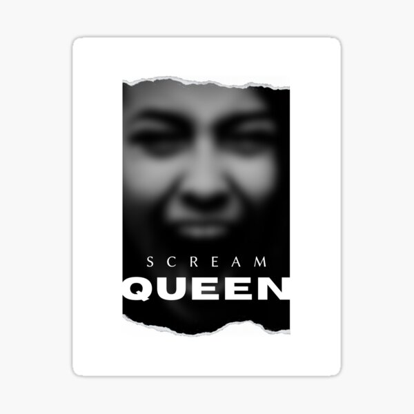 "scream Queen" Sticker For Sale By Maxartshop | Redbubble