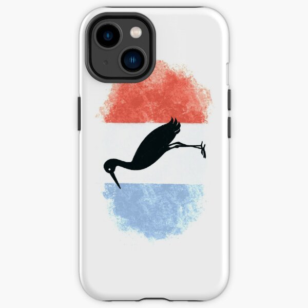 Alsace stork French flag iPhone Tough Case