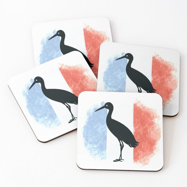Item preview, Alsace stork French flag designed and sold by Agnes de Bezenac.