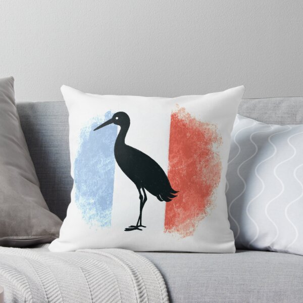 Item preview, Alsace stork French flag designed and sold by Agnes de Bezenac.