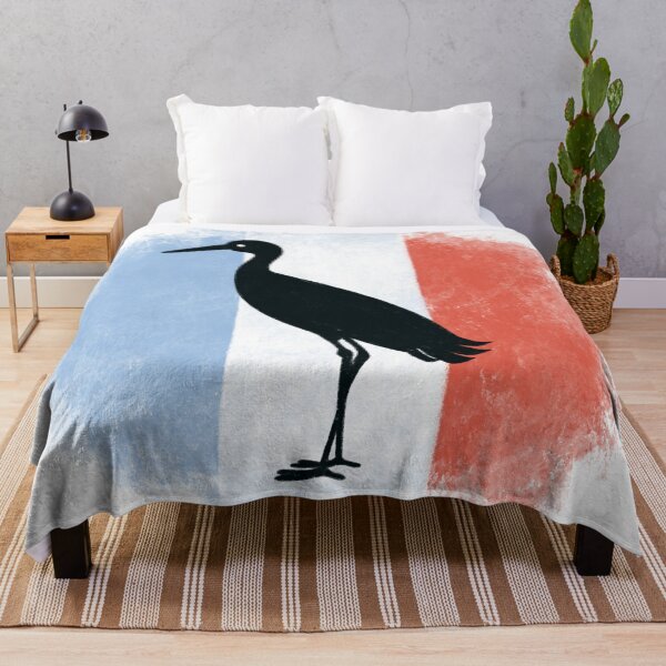 Item preview, Alsace stork French flag designed and sold by Agnes de Bezenac.