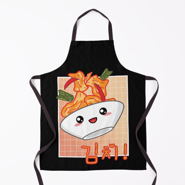 Item preview, Cute Kawaii Kimchi Retro 90s Aesthetic Korean Food Lover designed and sold by JinxWhaleDesign.