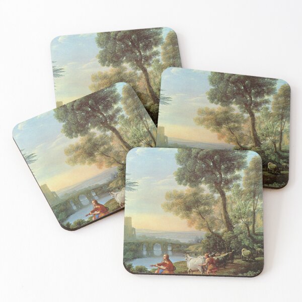 Item preview, Landscape with Apollo and Merkur - Claude Lorrain designed and sold by Vintage Designs +.