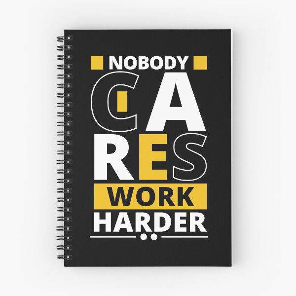 Item preview, Nobody cares work designed and sold by valuestees.