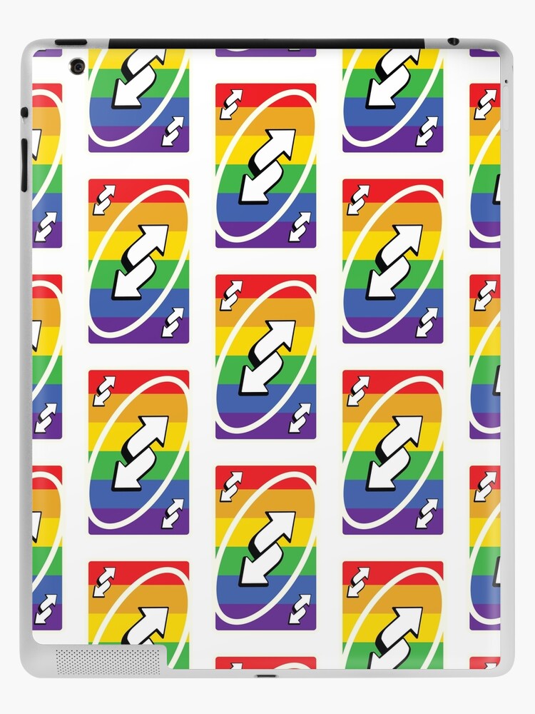 Rainbow Uno Reverse | Greeting Card