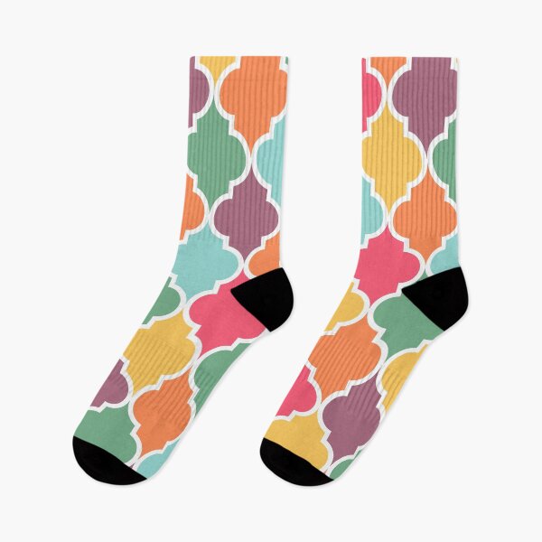 Item preview, Colorful quatrefoil pattern designed and sold by BattaAnastasia.