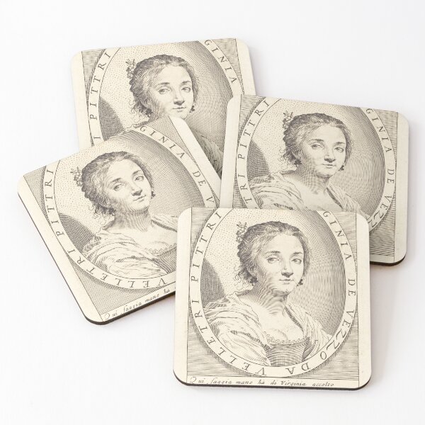Item preview, Virginia da Vezzo, 1626 - Claude Mellan designed and sold by Vintage Designs +.