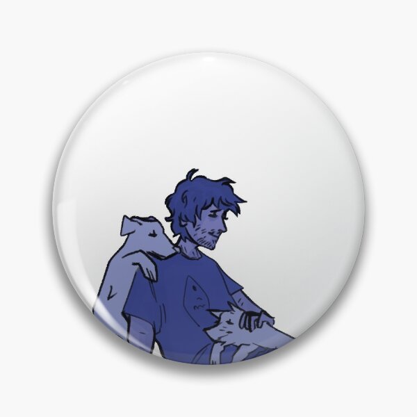 Item preview, WIll Graham Dogs Sticker designed and sold by bunnyboyrights.