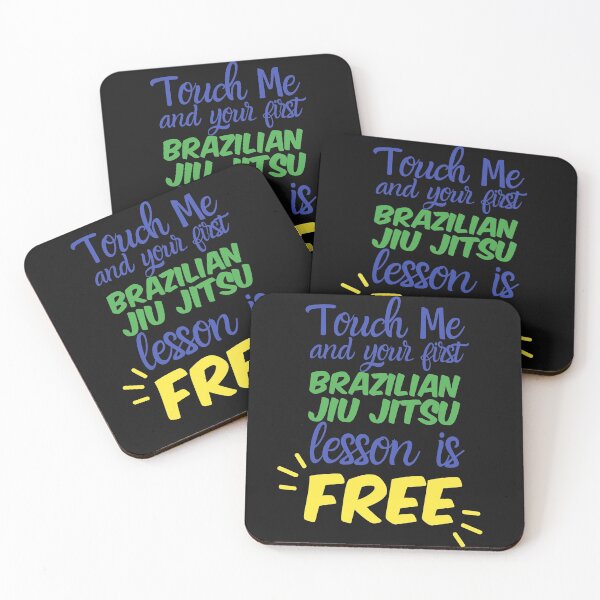 Item preview, Brazilian Jiu Jitsu BJJ, Touch me and your first Brazilian Jiu Jitsu Lesson is free designed and sold by Click-Like.