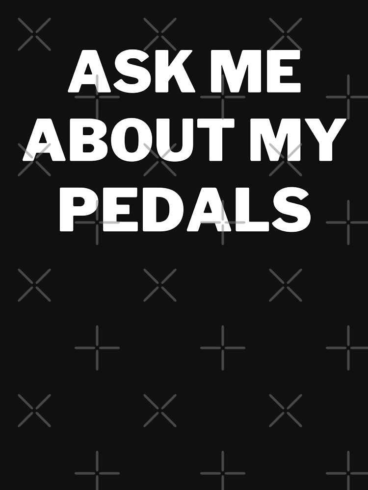Ask Me About My Pedalboard Sticker