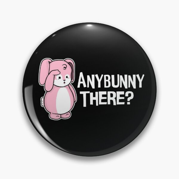 Item preview, Anybunny There? (Pink x Black) designed and sold by the-krisney-way.