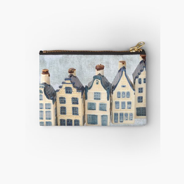 Item preview, Row of five delft blue houses  designed and sold by Photopat.