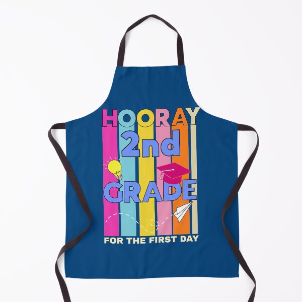 Item preview, hooray 2nd grade for the first day back to school designed and sold by champagnemoment.