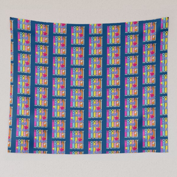 Item preview, hooray 2nd grade for the first day back to school  designed and sold by champagnemoment.