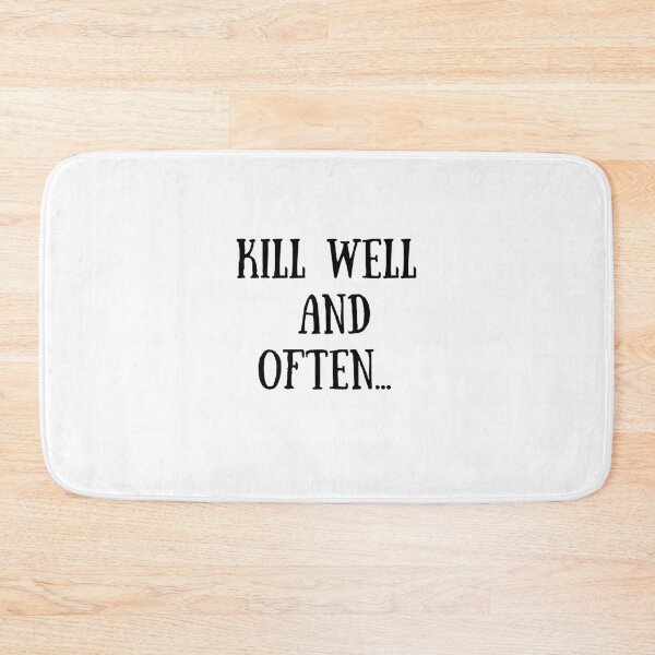 Item preview, Kill well and kill often - Dark Brotherhood Quote from Skyrim  designed and sold by StickerShed.