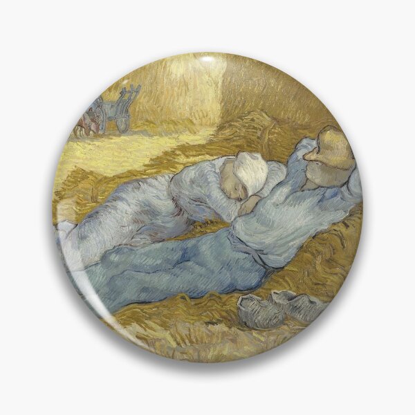 Item preview, Vincent Van Gogh Painting - The Siesta (after Millet) designed and sold by Coffeesnow.
