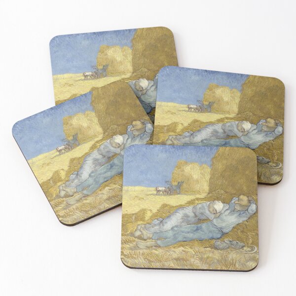 Item preview, Vincent Van Gogh Painting - The Siesta (after Millet) designed and sold by Coffeesnow.