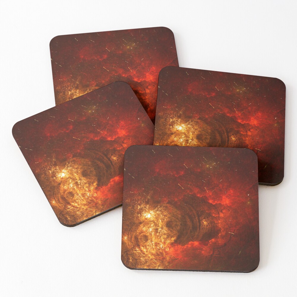 Item preview, Coasters (Set of 4) designed and sold by HauntedMammoth.