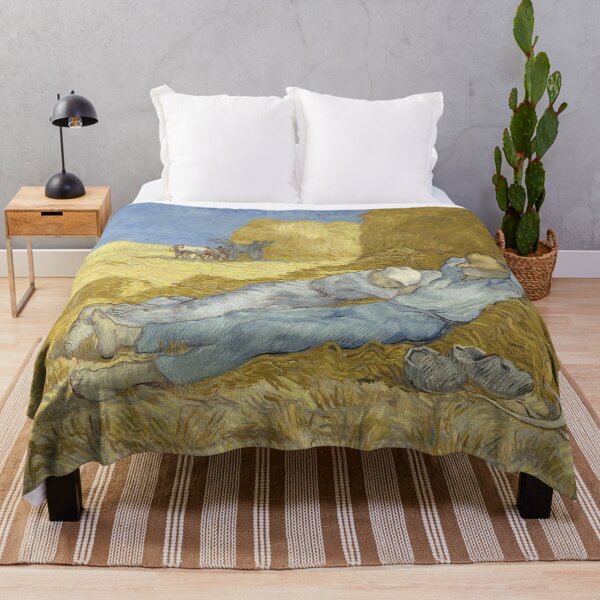 Item preview, Vincent Van Gogh Painting - The Siesta (after Millet) designed and sold by Coffeesnow.