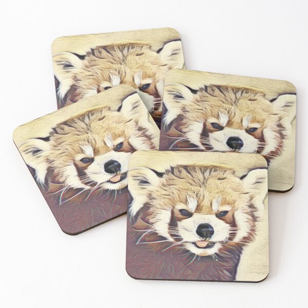 Item preview, Red Panda Stare In Weathered designed and sold by Fearless-Fox.