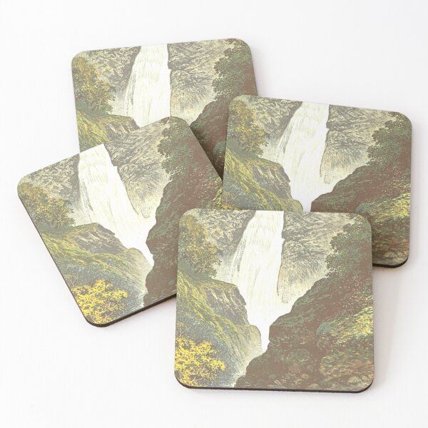 Item preview, Vintage Illustration of The Fall of Foyers, Scotland designed and sold by yourscotland.