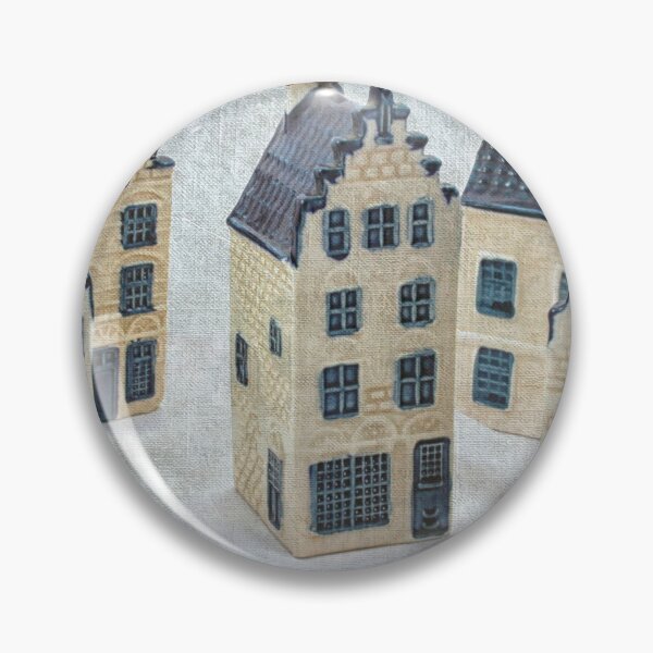 Item preview, Scattered delft  blue houses designed and sold by Photopat.