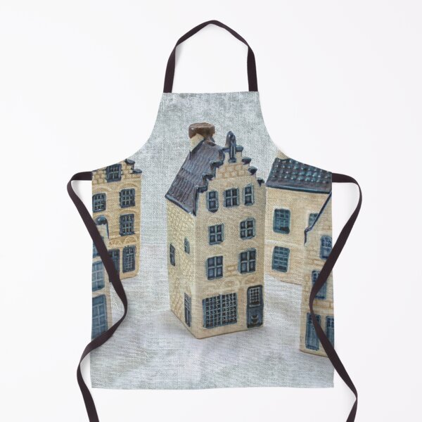 Item preview, Scattered delft blue houses designed and sold by Photopat.