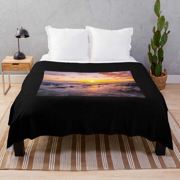Item preview, Las America Beach sunset with surfists like shadows.. designed and sold by ZenZoom.