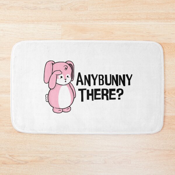 Item preview, Anybunny There? (Pink x White) designed and sold by the-krisney-way.