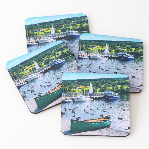 Item preview, Boats on the lake designed and sold by Dawn Roberts-Blake.