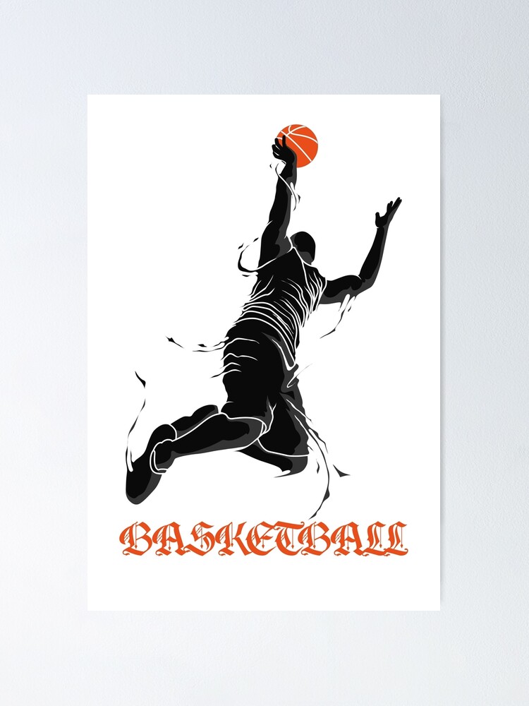 Dunking basketball player Leggings for Sale by Ghost Design