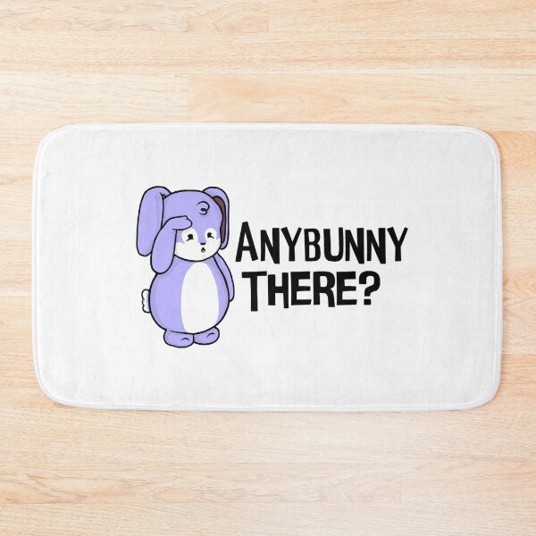 Item preview, Anybunny There? (Blue x White) designed and sold by the-krisney-way.