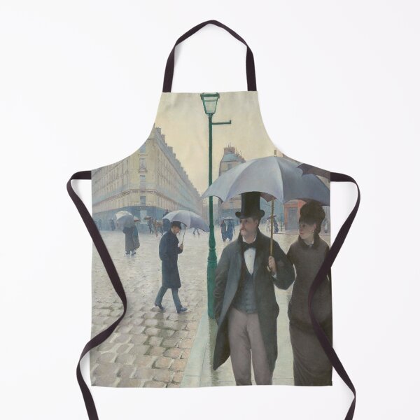 Item preview, Gustave Caillebotte Painting - Rue de Paris, temps de pluie, paris designed and sold by Coffeesnow.