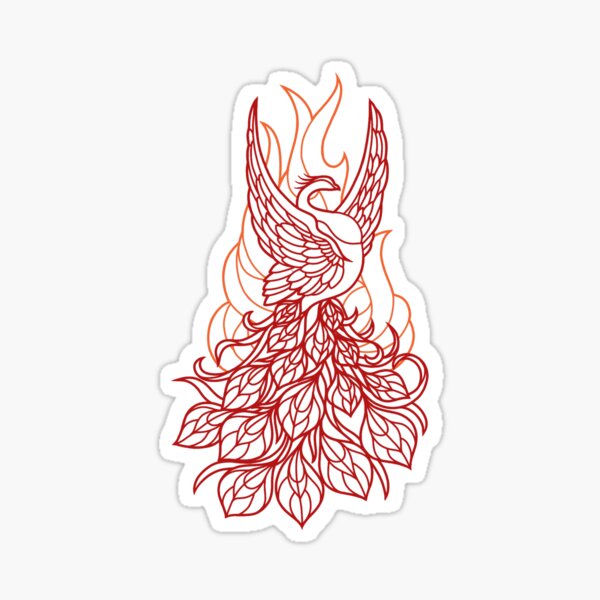 Phoenix - Color Sticker