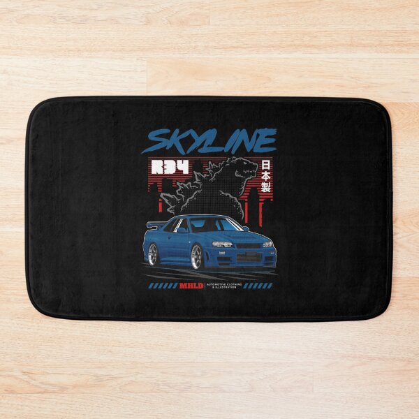 Item preview, Skyline R34 Sport Car Illustratio| Perfect Gift designed and sold by dorapegge.